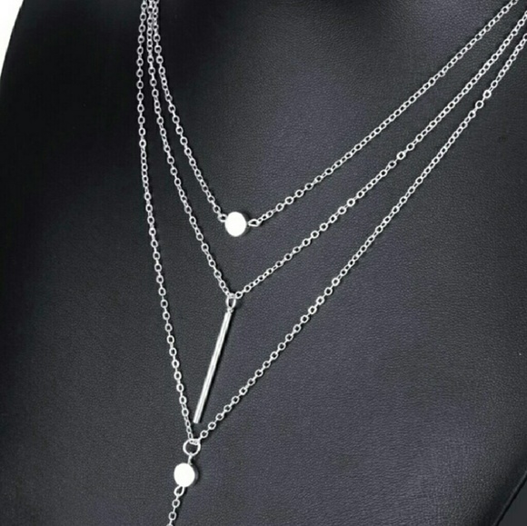 πΏ 3 Layer Dainty Choker Necklace π - Picture 2 of 7